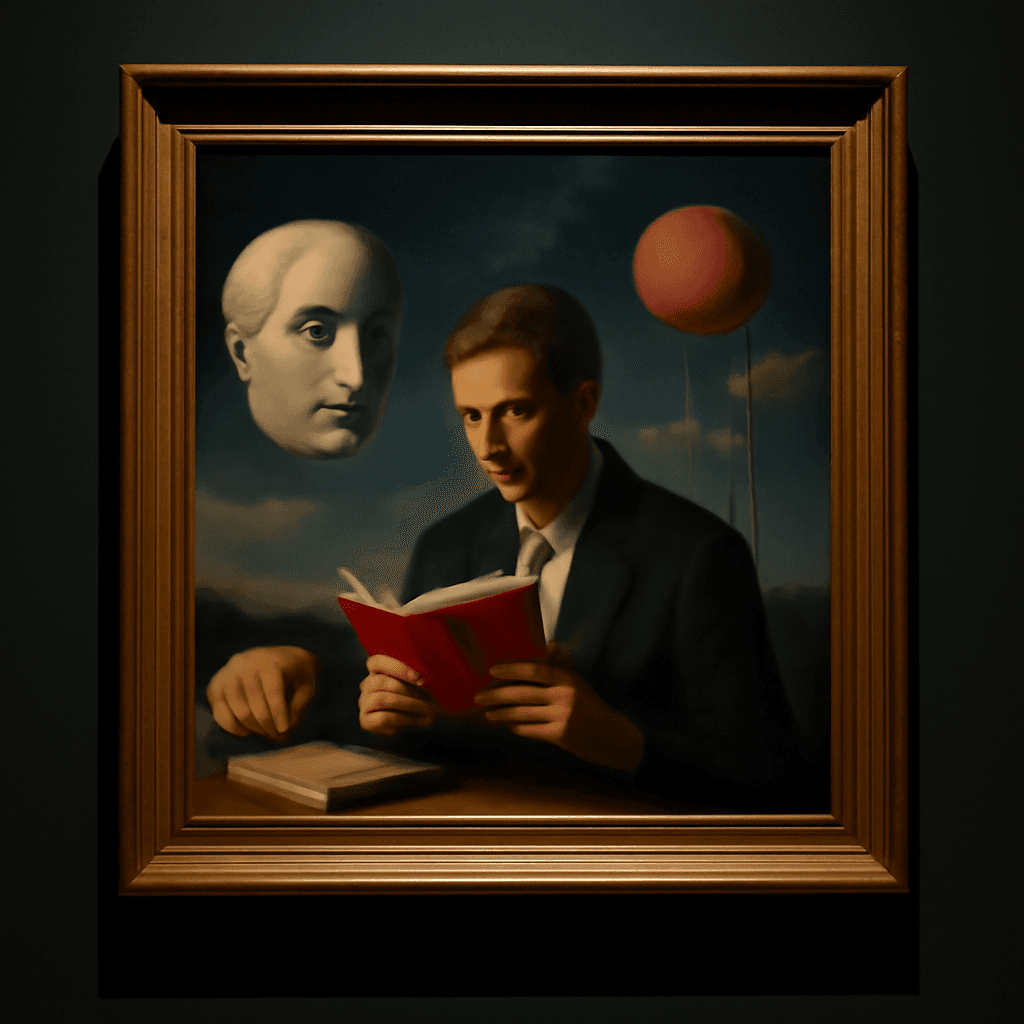 cultural artwork for exploration about The Surreal Realism of Taylor Christian Mattheisen — gallery exhibition, editorial photography, cultural artifact in curated elegance, creative energy