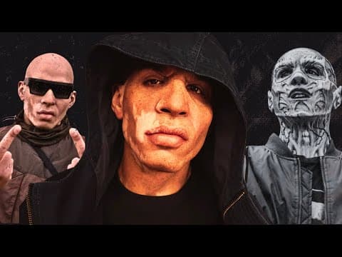 cultural artwork for exploration about Casisdead: The Enigmatic Voice of British Grime and Rap — gallery exhibition, editorial photography, cultural artifact in curated elegance, creative energy