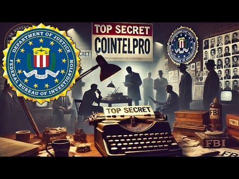 COINTELPRO: The FBI's Secret War on Citizens
